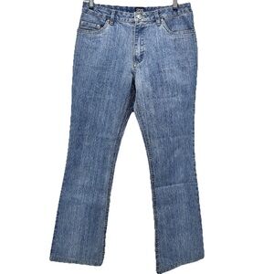 Versace Jeans Couture Womens Jeans 30” Waist Flare Leg Vtg Made In Italy‎ *Read